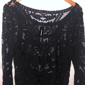 Sheer long sleeve Express Shirt